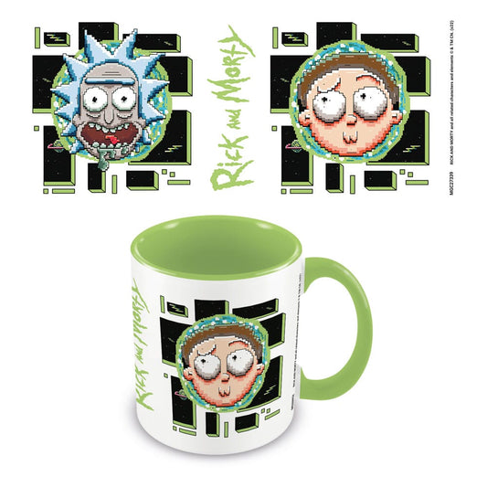 Rick and Morty Tasse Pixel Breakout Image