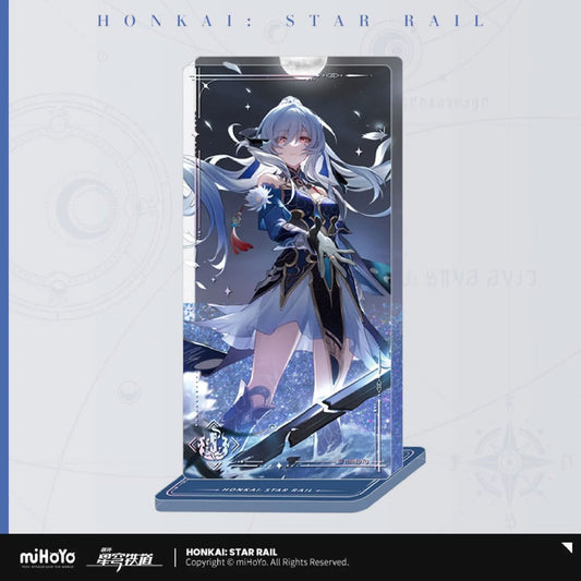 Honkai: Star Rail Light Cone Acryl Ornament mit Glitzer: Jingliu I shall be my own Sowrd 15 cm Image