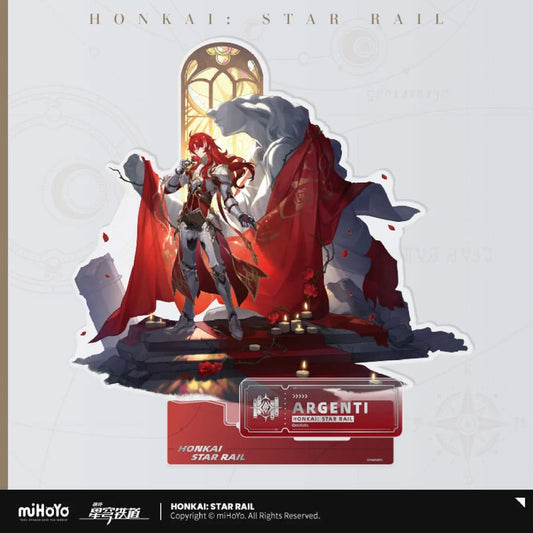 Honkai: Star Rail Path of the Erudition Series Acryl Figur Argenti 22 cm Image