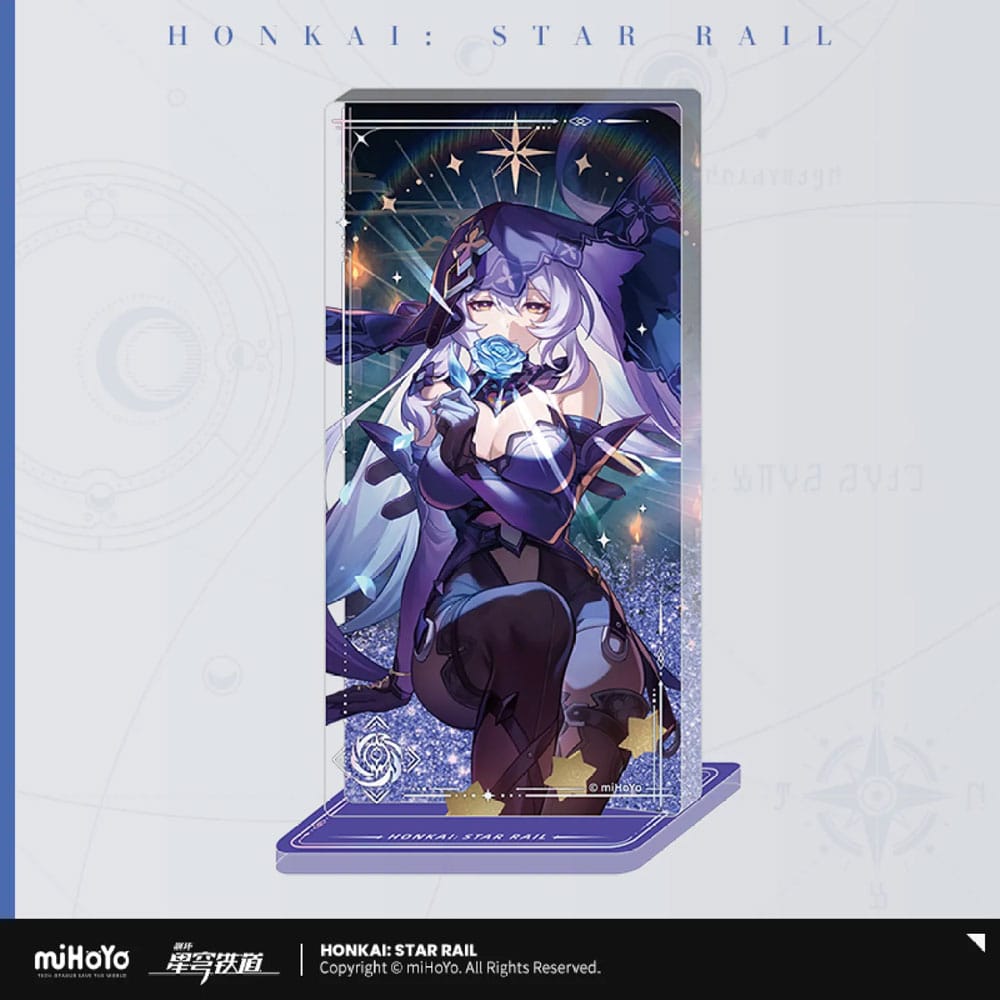 Honkai: Star Rail Light Cone Acryl Ornament mit Glitzer: Black Swan Reforged Remembrance 15 cm Image