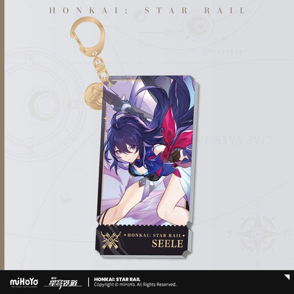 Honkai: Star Rail Charakter Acryl Schlüsselanhänger Seele 9 cm Image