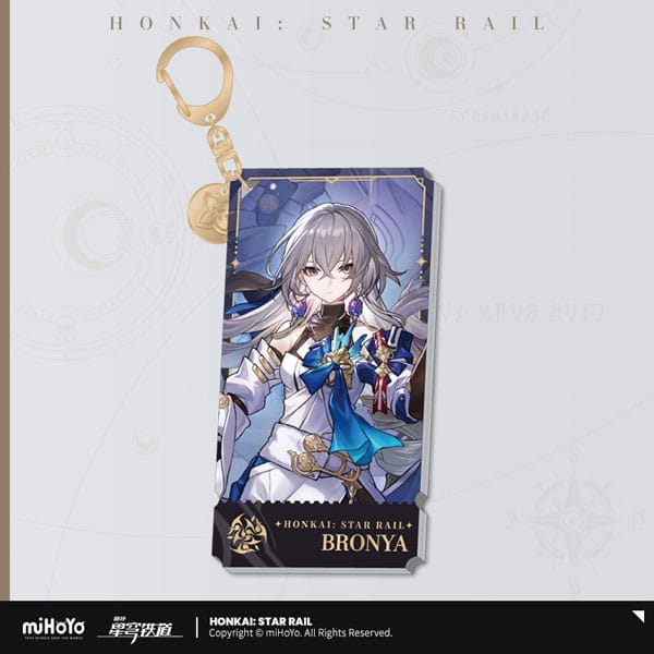 Honkai: Star Rail Charakter Acryl Schlüsselanhänger Bronya 9 cm Image