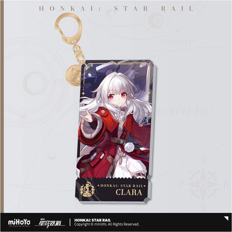 Honkai: Star Rail Charakter Acryl Schlüsselanhänger Clara 9 cm Image