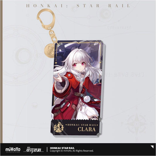 Honkai: Star Rail Charakter Acryl Schlüsselanhänger Clara 9 cm Image