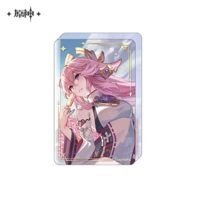 Genshin Impact Acryl Ornament mit Glitzer: Yae Miko 8,5 cm Image