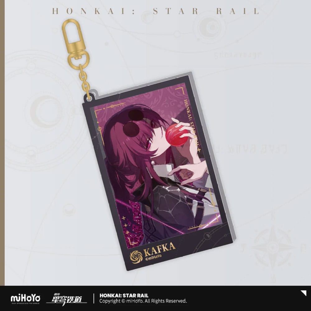 Honkai: Star Rail Countdown Departure Series Acryl Schlüsselanhänger Kafka Glitter 9 cm Image