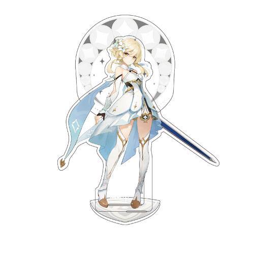 Genshin Impact Traveler Theme Series Character Acryl Figur Traveler Lumine 14 cm Image