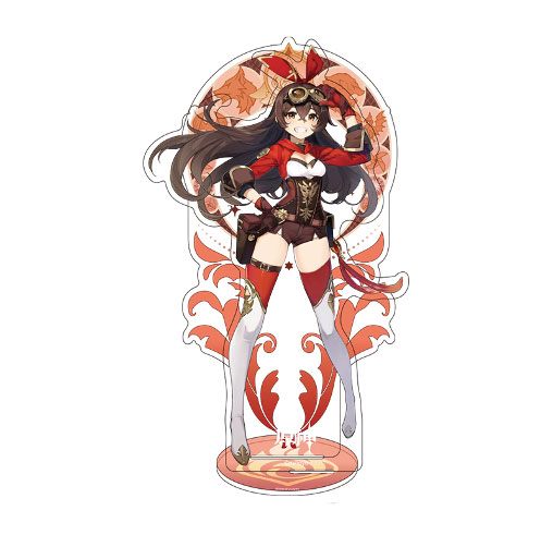 Genshin Impact Mondstadt Theme Series Character Acryl Figur Amber 14 cm Image