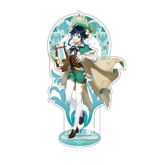 Genshin Impact Mondstadt Theme Series Character Acryl Figur Venti 14 cm Image