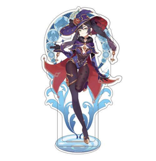 Genshin Impact Mondstadt Theme Series Character Acryl Figur Mona 14 cm Image