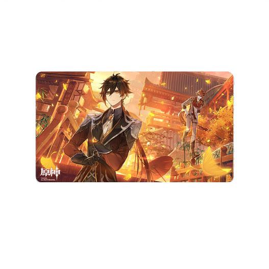 Genshin Impact Devil Mission The Approaching Star Mousepad Zhongli & Tartaglia 70 x 40 cm Image
