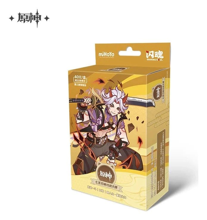 Genshin Impact Sammelkartenspiel Series 03 Pre-Build Starter Deck 03 Arataki Itto *Chinesische Version* Image