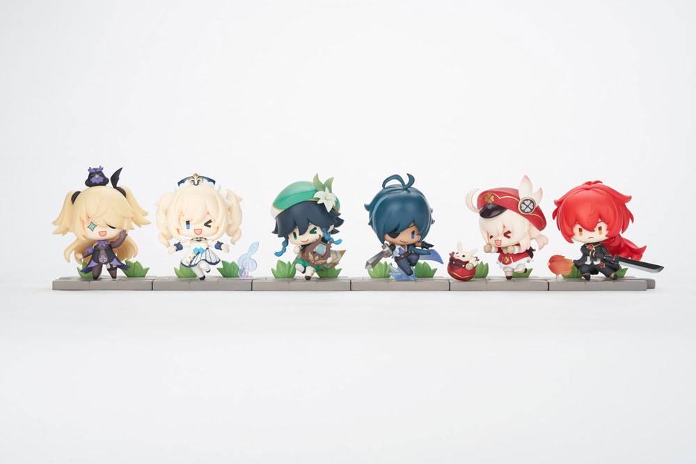 Genshin Impact Battle Scene Series Sammelfiguren 6er-Pack Mondstadt Edition 5 cm Image 3