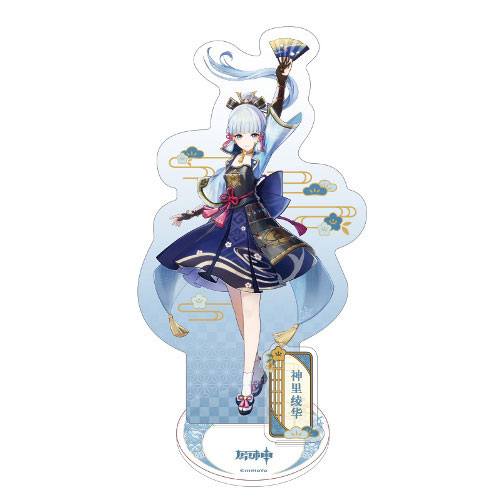 Genshin Impact Inazuma Theme Series Character Acryl Figur Kamisato Ayaka 14 cm Image