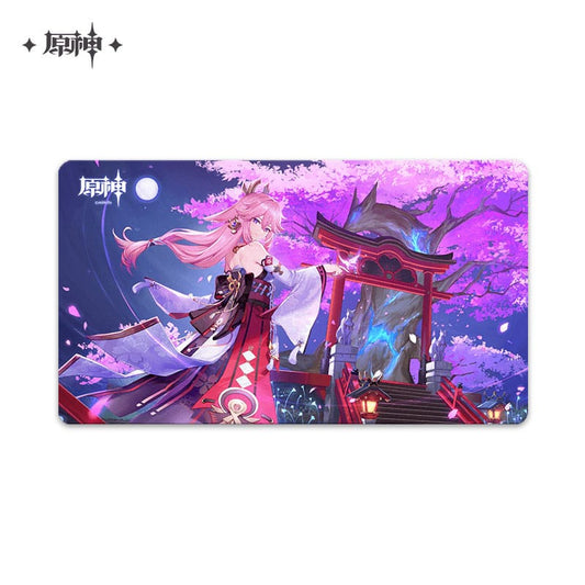 Genshin Impact Mousepad Yae Miko 70 x 40 cm Image 1
