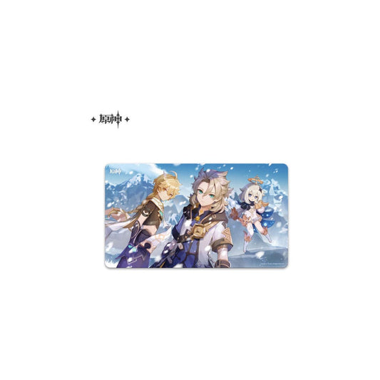 Genshin Impact Mousepad White Dust and Snow Shadow 70 x 40 cm Image