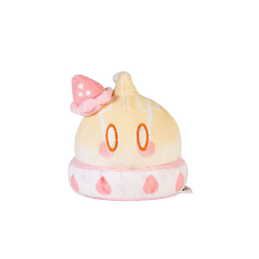 Genshin Impact Slime Sweets Party Series Plüschfigur Mutant Electro Slime Strawberry Cake Style 7cm Image