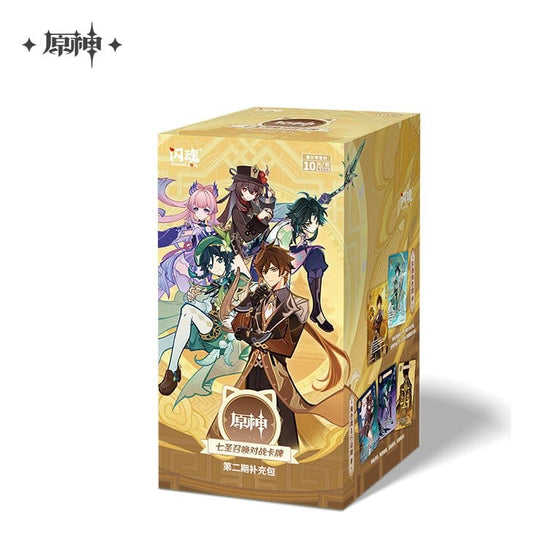 Genshin Impact Sammelkartenspiel Series 2 Blind Box Display (18) *Chinesische Version* Image