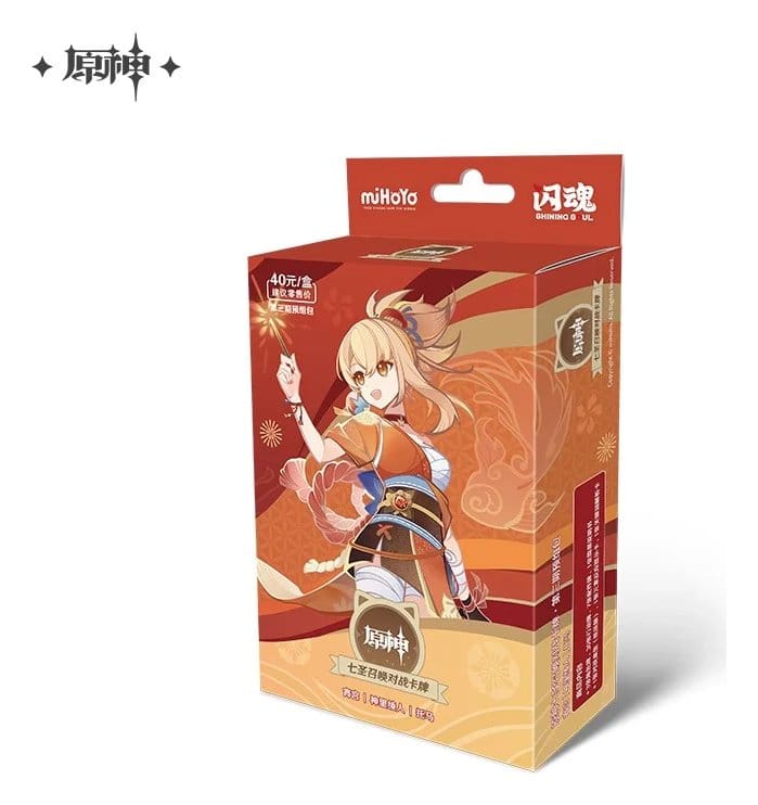 Genshin Impact Sammelkartenspiel Series 03 Pre-Build Starter Deck 08 Yoimiya *Chinesische Version* Image