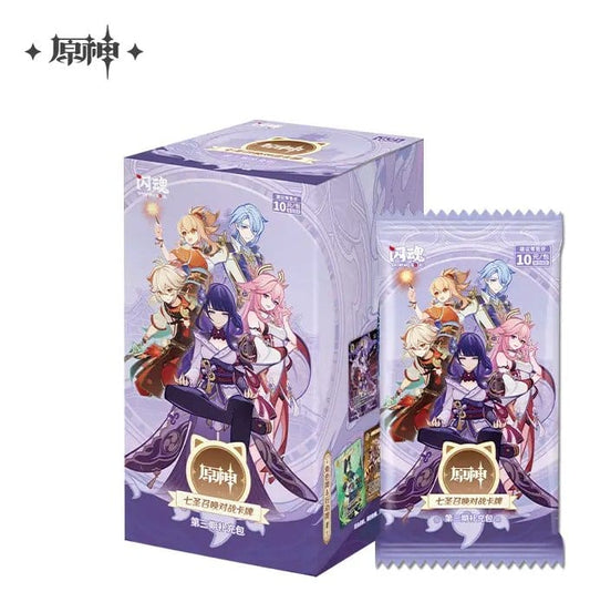 Genshin Impact Sammelkartenspiel Series 3 Blind Box Display (18) *Chinesische Version* Image