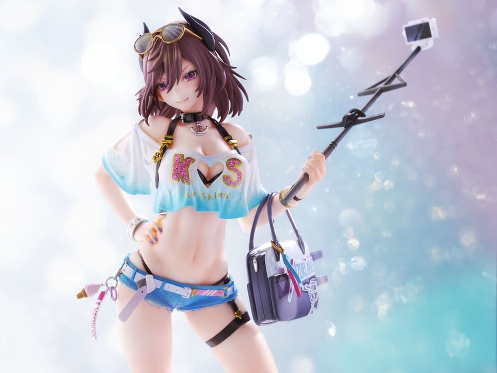 Azur Lane PVC Figur 1/7 Kirishima Bravely Summer TF edition 28 cm Image 2