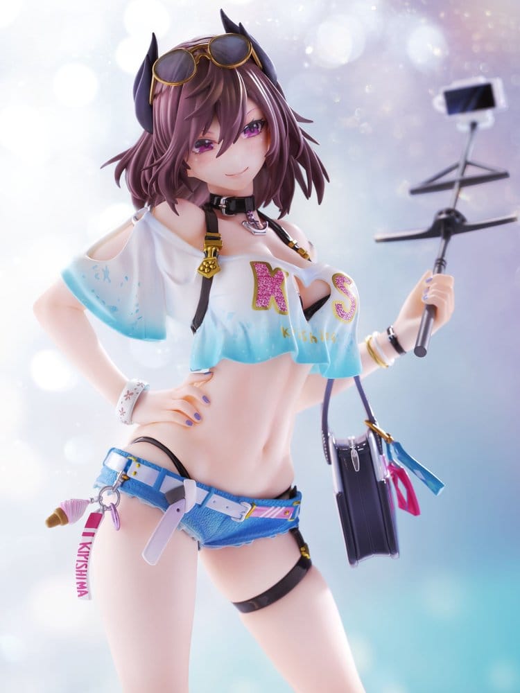 Azur Lane PVC Figur 1/7 Kirishima Bravely Summer TF edition 28 cm Image 5