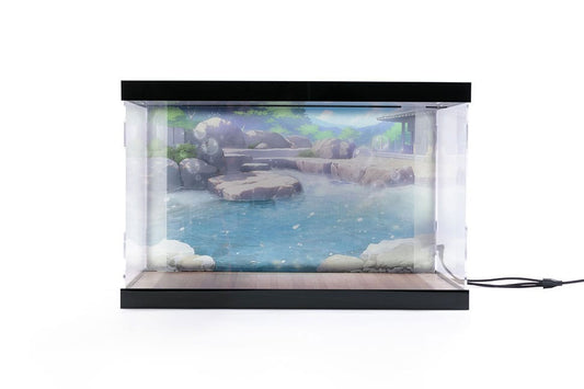 Azur Lane Acryl Display Case mit Beleuchtung für Figur Kashino Hot Springs Relaxation Image 1