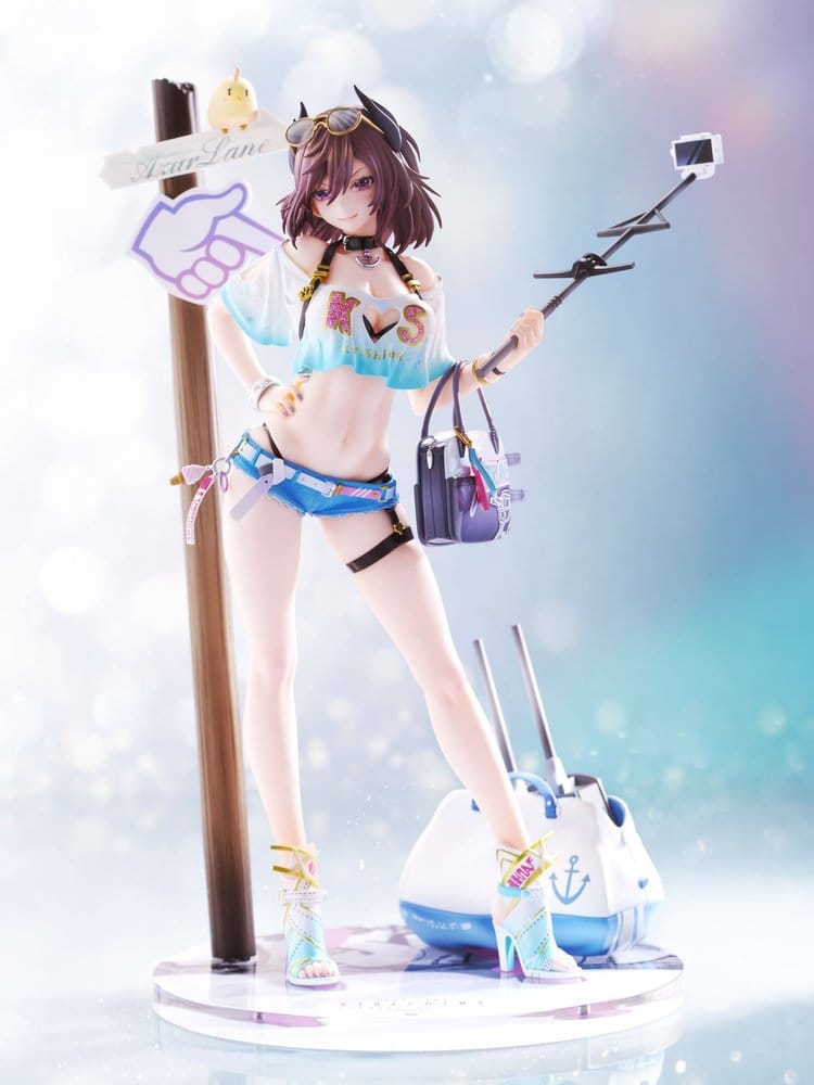 Azur Lane PVC Figur 1/7 Kirishima Bravely Summer 28 cm Image 1
