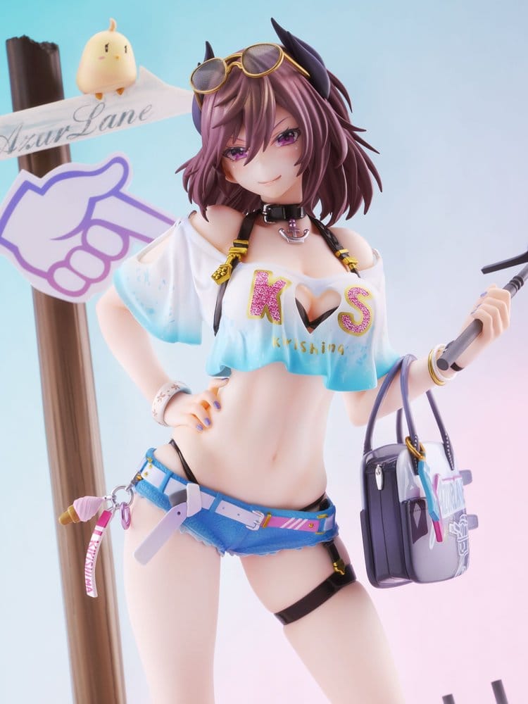 Azur Lane PVC Figur 1/7 Kirishima Bravely Summer 28 cm Image 6