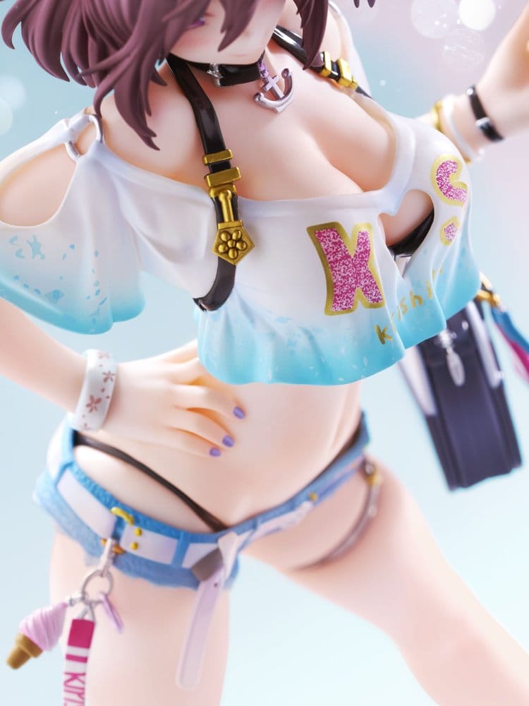 Azur Lane PVC Figur 1/7 Kirishima Bravely Summer 28 cm Image 8