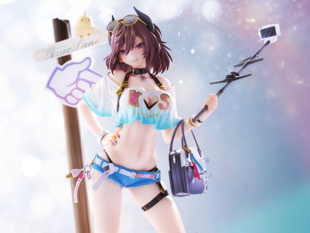 Azur Lane PVC Figur 1/7 Kirishima Bravely Summer 28 cm Image 11