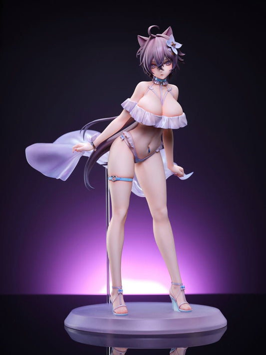 Original Character Statue 1/6 Cat-like Girlfriend Evangeline 28 cm Image 1