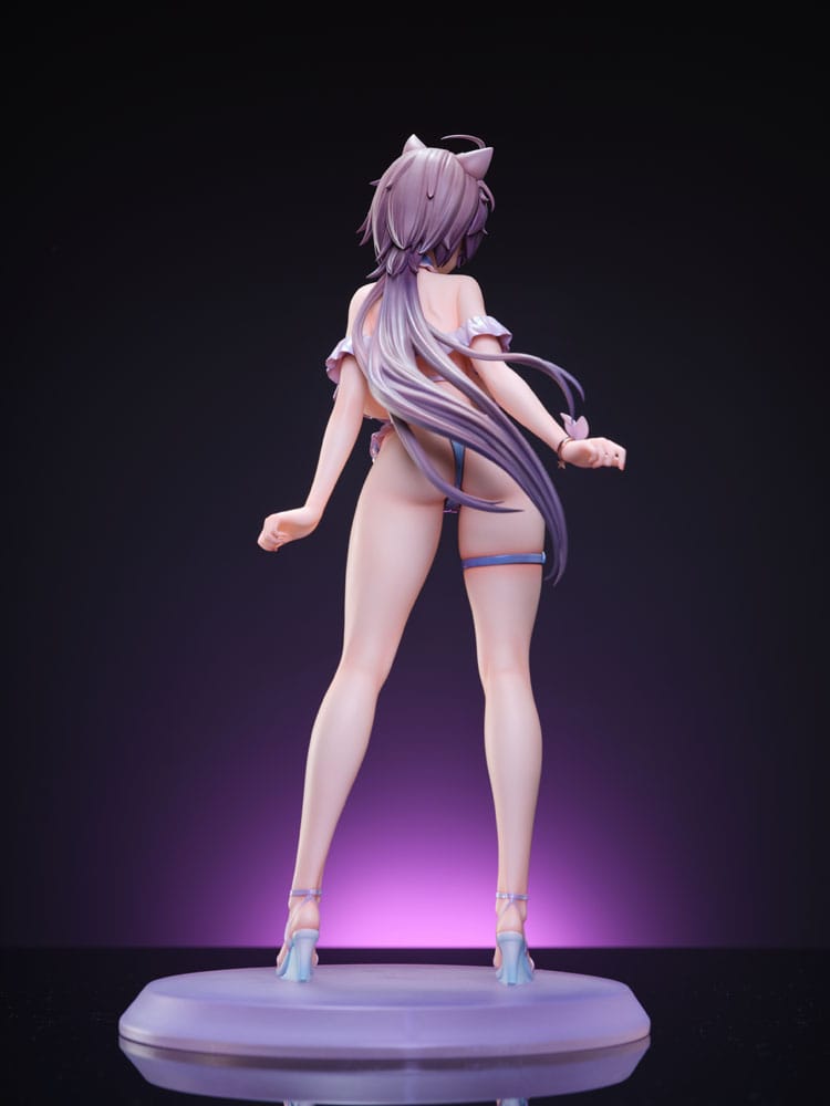 Original Character Statue 1/6 Cat-like Girlfriend Evangeline 28 cm Image 6