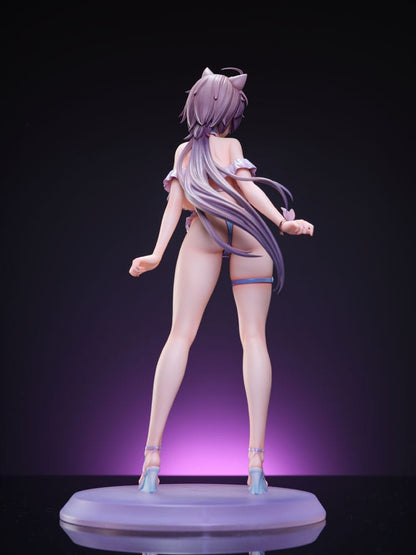 Original Character Statue 1/6 Cat-like Girlfriend Evangeline 28 cm Image 6