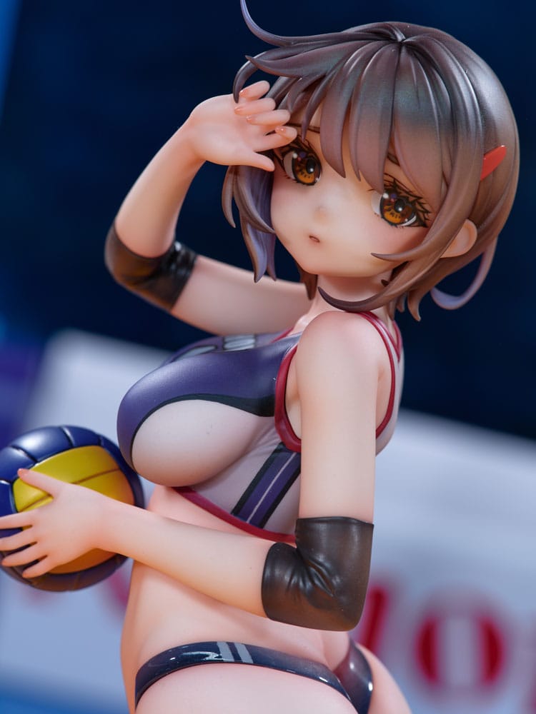 Original Character Statue 1/6 Honoka Hise Volleyball Club 25 cm Image 2