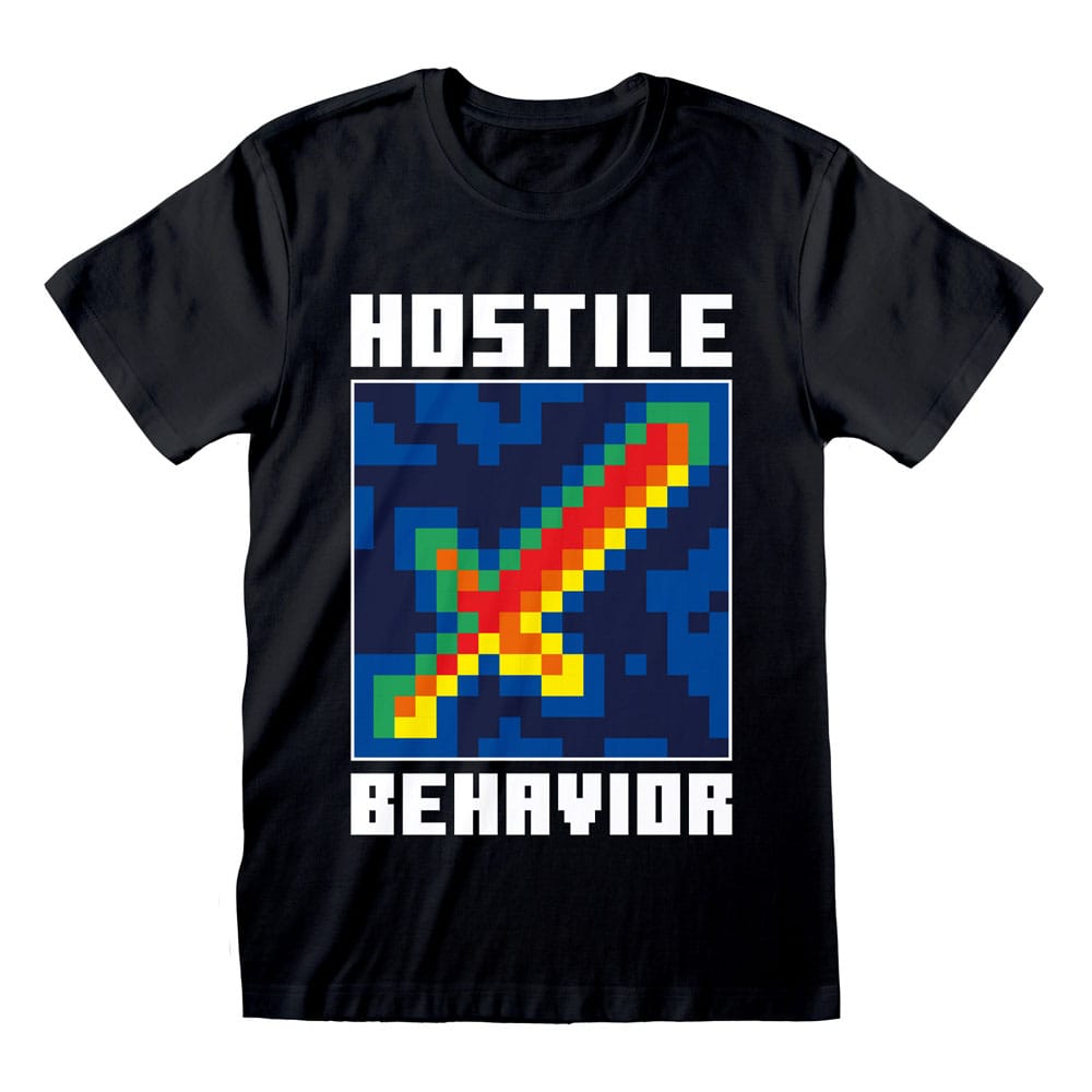 Minecraft T-Shirt Hostile Behavior  Größe M Image