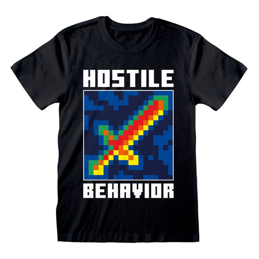 Minecraft T-Shirt Hostile Behavior  Größe XL Image