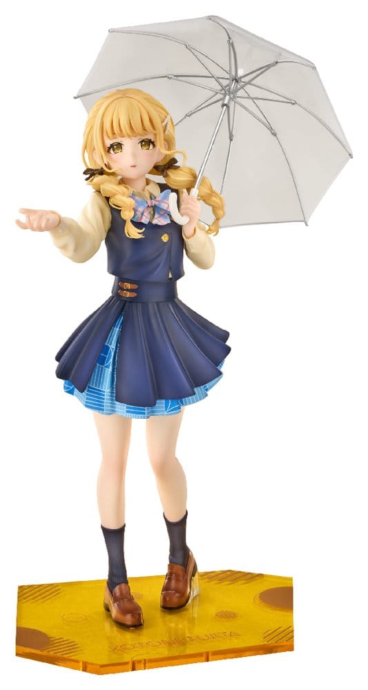 Gakuen Idolmaster PVC Figur 1/7 Kotone Fujita Ameagari no Iris Before Special Training Ver. 23 cm Image 1