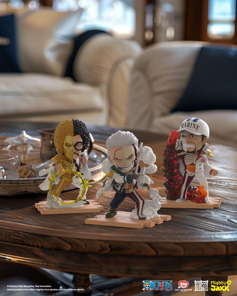 One Piece Freeny's Hidden Dissectables Marines Edition 4 inch Vinyl Figure Blind Box Display (6) Image 3