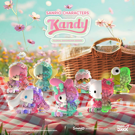 Sanrio Floral Daydream Series Kandy 4 inch Vinyl Figure Blind Box Display (6) Image 1