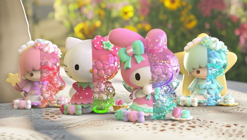 Sanrio Floral Daydream Series Kandy 4 inch Vinyl Figure Blind Box Display (6) Image 2