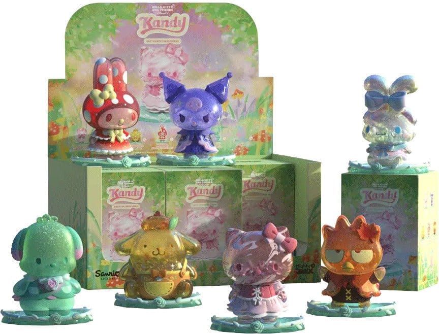Sanrio Earth Explorer Series Kandy 4 inch Vinyl Figure Blind Box Display (6) Image 1
