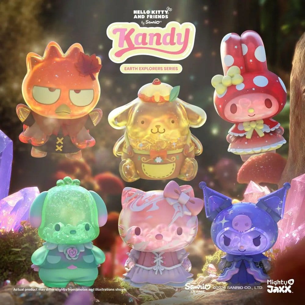 Sanrio Earth Explorer Series Kandy 4 inch Vinyl Figure Blind Box Display (6) Image 2