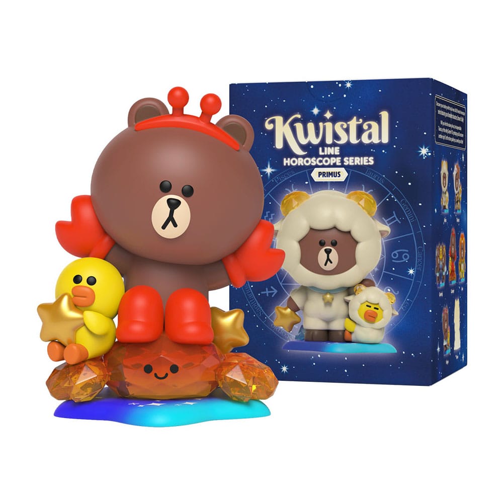 Line Friends Kwistal Blind Box Horoscope Series 1 Display (6) Image 3
