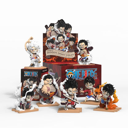One Piece Blind Box Hidden Dissectibles Series 6 (Luffy Gear's) Display (6) Image 1