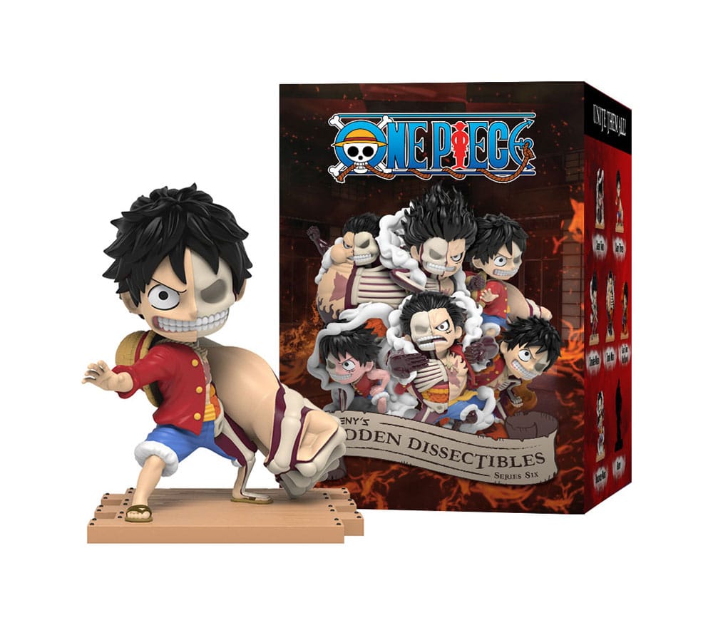 One Piece Blind Box Hidden Dissectibles Series 6 (Luffy Gear's) Display (6) Image 4