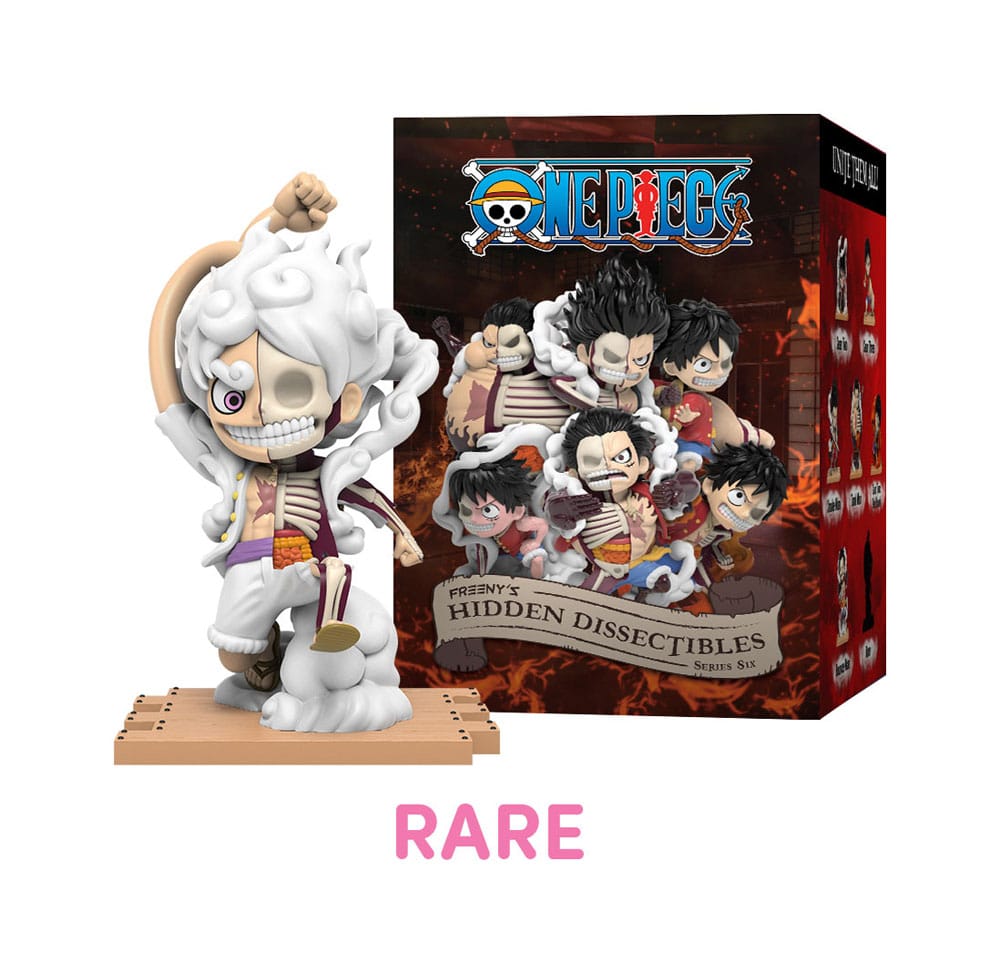 One Piece Blind Box Hidden Dissectibles Series 6 (Luffy Gear's) Display (6) Image 5