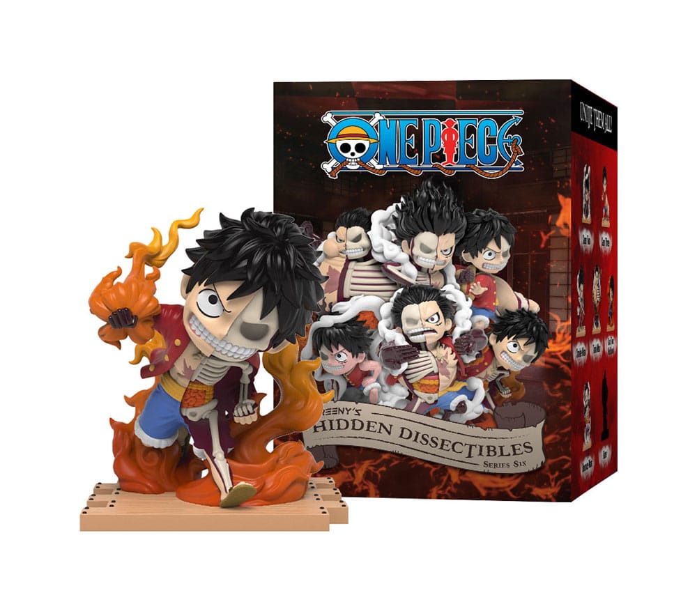 One Piece Blind Box Hidden Dissectibles Series 6 (Luffy Gear's) Display (6) Image 6