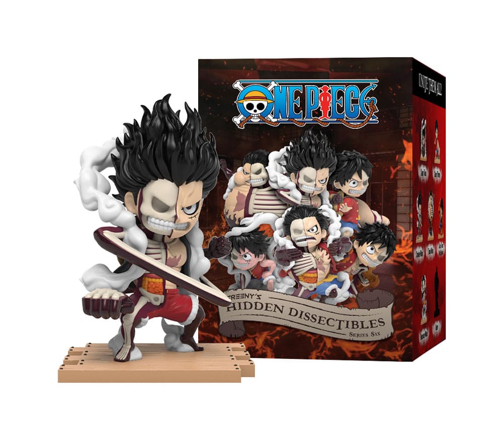 One Piece Blind Box Hidden Dissectibles Series 6 (Luffy Gear's) Display (6) Image 7