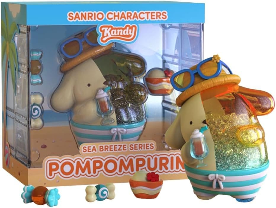 Sanrio Kandy Pompompurin Sea Breeze Series 15 cm Image 7